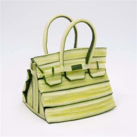 asparagus bag hermes|Ben Denzer Designs Vegetable Hermès Birkin Bags .